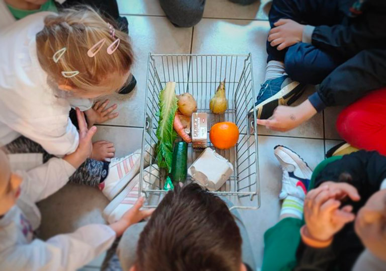 Emozioni a tavola - Settimana della Salute nella Scuola Primaria Paritaria Canossa di Fidenza